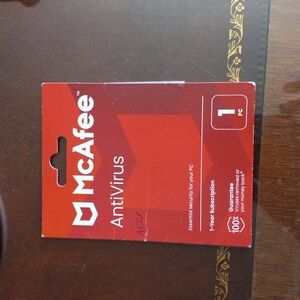 Anti-virus 1 yr subscription